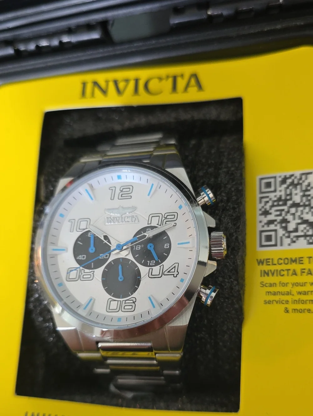 282.  Invicta Speedway Men's Watch - 44mm. Steel (50423)